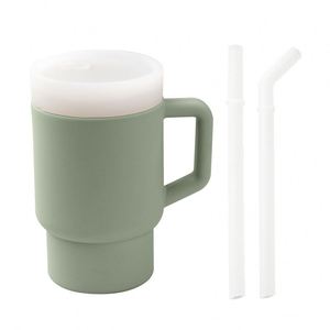 Nueva Tendencia, Vasos de Silicona Modernos Libres de BPA para Bebés, Antiescaldaduras y Resistentes a Caídas, Vaso Antiderrames para Niños de 280 ml, Admite Logotipo Personalizado - Product Image 3
