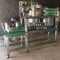 Vente directe d'usine de machines intégrées de remplissage et de bouchage de bouteilles de bière à sept têtes haute performance
