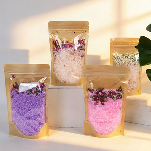 Flores Secas con <span class=keywords><strong>Sal</strong></span> Marina 250g Rosa Jazmín Lavanda Naranja <span class=keywords><strong>Sal</strong></span> <span class=keywords><strong>de</strong></span> Baño para Pies en Bolsa - Product Image 2