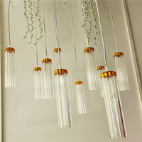 Nouveau Lustre LED en Acrylique à 10 Têtes en Forme de Fleur de Prunier pour Décoration de Plafond, Idéal pour Fêtes, Banquets et Salles d'Événements
