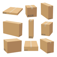 Boîtes d'expédition personnalisées en carton ondulé recyclable pour vêtements et chaussures, boîtes pliables, boîtes cadeaux personnalisées, emballage