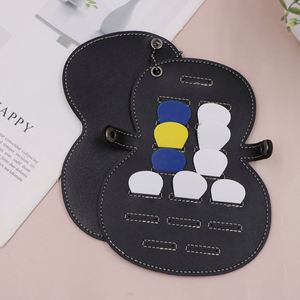 Porte-médiators de guitare en cuir PU, sac pour médiators, étui pour médiators avec fermeture à pression, cadeau pour guitariste - Product Image 3