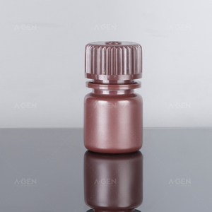 Frasco de reagente âmbar de boca larga de plástico PP para laboratório de amostra química de bioquímica 60ml - Product Image 5
