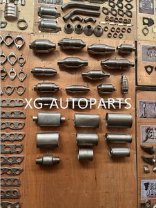 Convertisseur catalytique universel rond de haute qualité <span class=keywords><strong>XG</strong></span> avec diamètre de corps de 4,5 pouces, longueur de 280 mm, <span class=keywords><strong>106</strong></span>*130 - Product Image 3