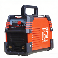DANENG Poste à souder industriel haute puissance MMA-160DM 160A Mini MMA pour acier inoxydable et fonte, épaisseur 1,6-4 mm, monophasé