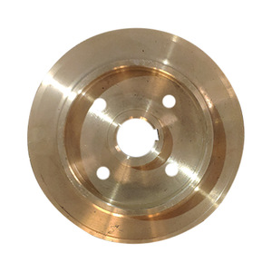 Turbine en cuivre coulé à froid, surface polie, pour pompe centrifuge à boues, personnalisable OEM - Product Image 1