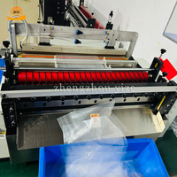 Machine de production de petits sacs en plastique, machine de découpe et de scellage de sacs en PVC, film PET, machine de fabrication de sacs en polyéthylène à vendre