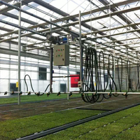 Système d'irrigation mobile par aspersion Hangdi d'origine Hebei pour serres agricoles, légumes, fruits et fleurs, en alliage d'aluminium – Nouveauté !