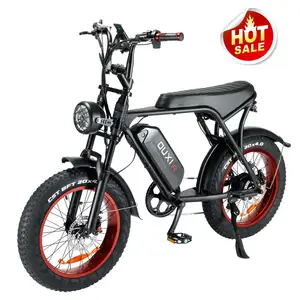 20*4.0 Fat Tire Electr 1000W Electric Mountain Bicycle OUXI V8 Wholesale Electric Bikes