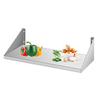 Fregadero Comercial de Acero Inoxidable VanSenk, Modelo GQB-1030, de Una Sola Capa, para Montar en la Pared, para Restaurantes, Hoteles y Hogares