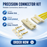 Arnés de Cables Automotrices Personalizado, Conector de Cable a Placa con Paso de 1.25mm, Equivalente a Molex PanelMate, Conector Lateral, Fabricante Chino