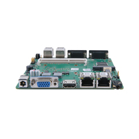 Carte mère industrielle NANO EVUC prenant en charge les processeurs Intel de 4e et 5e génération Core I3 I5 I7, double LAN Gigabit, double COM pour IPC embarqué