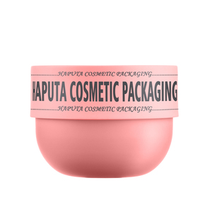 Natural Body Scrub Container 30ml 75ml 150ml 250ml 300ml 500ml Body Butter Cosmetic Packaging Eco-friendly 8oz Plastic Cream Jar
