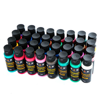 Kit de peinture acrylique pour artistes professionnels, 32 couleurs, peinture acrylique pour coulage