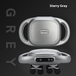 Portable Electric High Quality 8-<b>Head</b> Fascia <b>Massage</b> Gun with Timing Control OEM Brand Wholesale Price for Body Fatigue Relief - Product Image 5