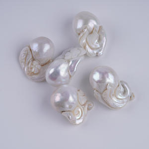 Perlas Sueltas de Agua Dulce Naturales de 16-17 mm, Perlas Barrocas Irregulares Recicladas para Material de Joyería DIY - Product Image 2