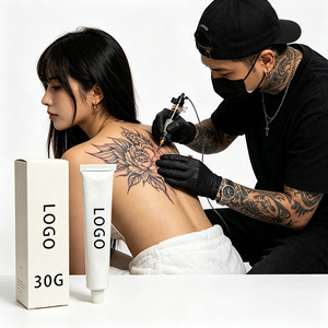 Crema Suave de Alto Rendimiento para Tatuajes, Tamaños Compactos y Grandes, Pesos Surtidos, Bálsamo Personalizable con Logotipo para el Cuidado Posterior del Tatuaje para Uso Global - Product Image 2