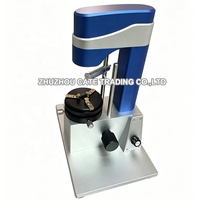 Microscope de centrage avec écran pour l'inspection des déviations centrales des lentilles et le positionnement de leur centre, destiné aux tests de précision des lentilles en laboratoire