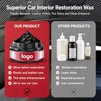 Mastic de réparation pour cuir automobile peignable, répare les trous et les rayures, pour la rénovation des sièges en cuir intérieurs de voiture OEM