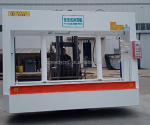Cửa gỗ lạnh máy ép 60ton 80ton 100ton 200ton Bảng điều chỉnh cửa máy làm Veneer thủy lực máy ép lạnh cho cửa - Product Image 5