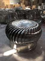 Ventilateur de toit à énergie éolienne de 500 mm en acier inoxydable épaissi, sans alimentation électrique, pour usine et atelier, ventilateur de ventilation sans électricité