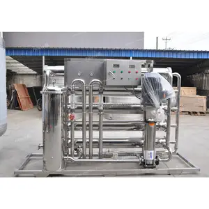 مصنع تصفية مياه البحر - نظام معالجة مياه مصنع RO كامل / ماكينة تنقية