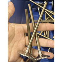 Optimized Flow New Titanium Alloy Engine Valve Intake/Exhaust for for Jazz Stable Engine Applications Durable Support Smooth