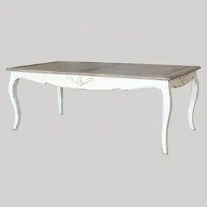 Pháp phong cách mộc mạc cổ MINDY gỗ bàn ăn rắn cho đồ nội thất nhà sử dụng trong phòng khách và phòng ăn - Product Image 1