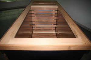 Toàn Bộ Đá Tắm Gỗ Và Thép Không Gỉ Lạnh Lao Bằng Gỗ 1HP Máy Làm Lạnh Nước Đá Tắm Với Bìa - Product Image 5