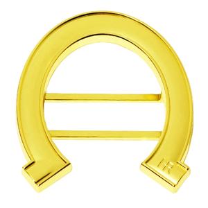 Spuitgieten Riem Hardware Custom Hoefijzer Logo Reliëf Gesp Richter Onderdelen Voor Lederen Tailleband - Product Image 1