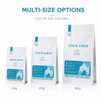 Sachet Doypack Personnalisé Imprimé en Gravure avec Fermeture Zip pour Café, Aliments Secs et Sels de Bain