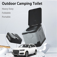 Toilette d'extérieur mobile Chine luxe en plastique portable wc camp pot toilette pour adultes