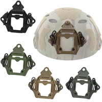 Casque tactique JUNYEBULUO à coupe haute, adaptateur rapide Squid Dry Adaptation, base en nylon et métal pour les défis extrêmes et la randonnée