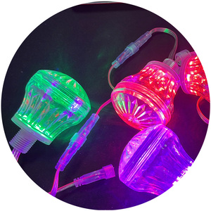 Turbo ánh sáng <span class=keywords><strong>RGB</strong></span> 18 mét DC12V 60 mét nấm cao Les <span class=keywords><strong>LED</strong></span> vui chơi giải trí pixel ánh sáng cho vui chơi giải trí công viên đi xe trang trí - Product Image 5