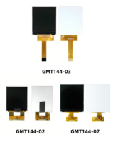 Layar TFT Warna Penuh Goldenmorning 1,44 Inci, IC Driver ST7735, Resolusi 128*128, Antarmuka SPI, Konektor Plug-in 10P