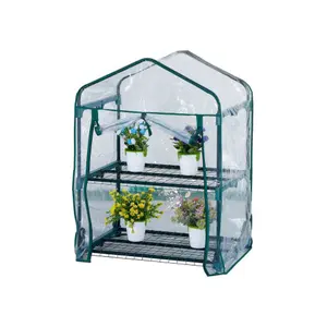 Multi-layer greenhouses Assembled Garden Greenhouse Portable Indoor Outdoor Flowers Planting Green House