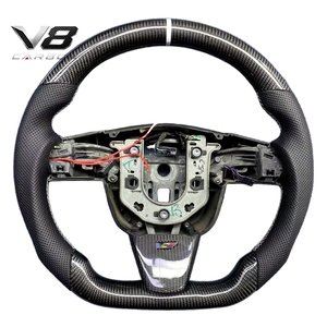 Volante de Fibra de Carbono Real Personalizado V8carbon para BLS <span class=keywords><strong>CTS</strong></span> SLS SRX STS, Accesorios para Automóviles, Piezas de Auto, Modificación, Estilo Deportivo de Carreras - Product Image 4