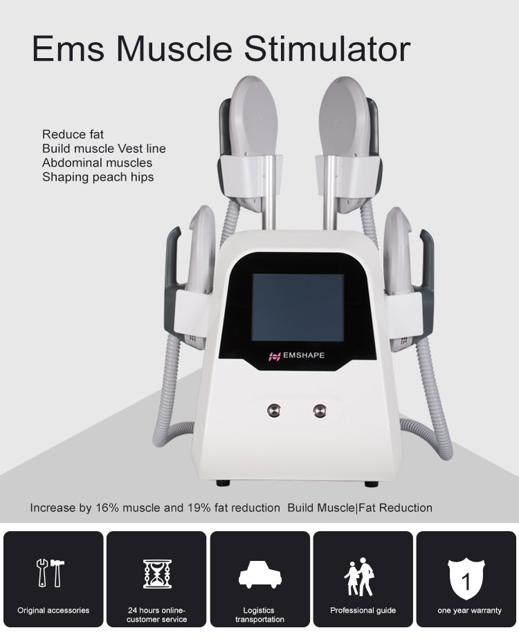 New Arrival 2 Handle Ems Slimming Machine Ems Neo Machine Ems Weight Loss Electromagnetic Body Slimming