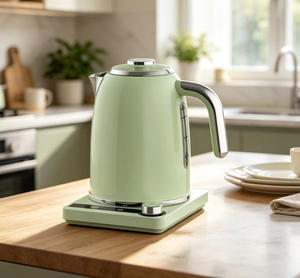 Retro Electric <b>Kettle</b> 1.7L Cordless Water <b>Kettle</b> with 360 Degree Rotational Base Digital <b>Control</b> for Home Kitchen - Product Image 2