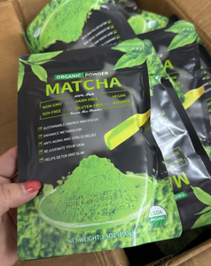 Té Verde Matcha en Polvo de Grado Ceremonial Chinaherbs, Vegano, Sin Gluten, Sin OMG, Alto en Fibra, Té Saludable en Polvo - Product Image 6