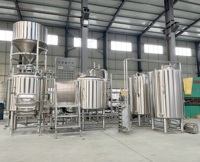 Très populaire 7BBL Nano équipement de brassage de bière 7 barils Machine de brasserie de bière artisanale pour Bar Pub
