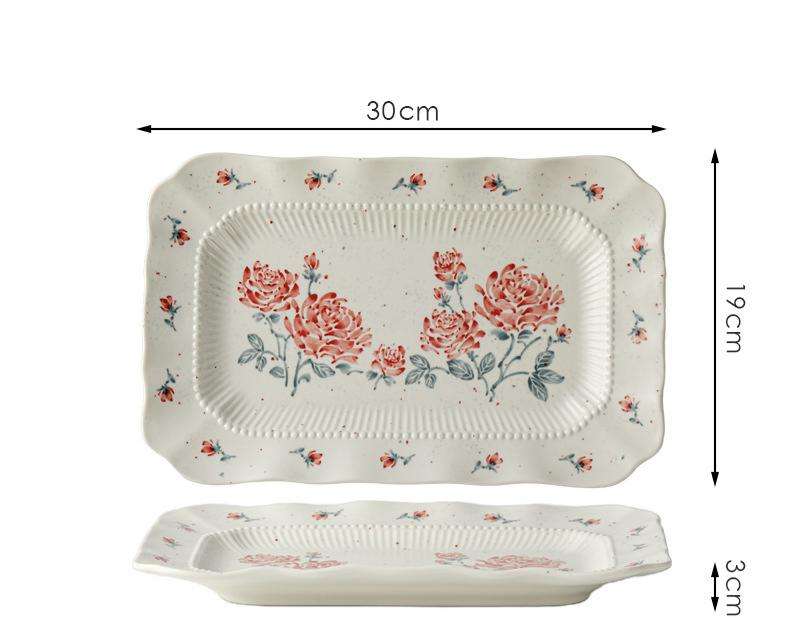 Plato blanco de 12 pulgadas