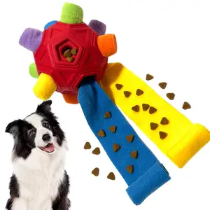 Personalizzato Unbreakable Upgrade palla Snuffle interattiva per cani giocattoli trattare Dispenser Slow Feeder Puzzle cane Chew giocattoli per animali domestici