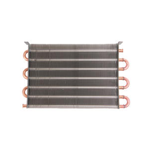 Bobina de refrigeração ac da placa da barbatana do tubo de cobre condensador/evaporador - Product Image 2