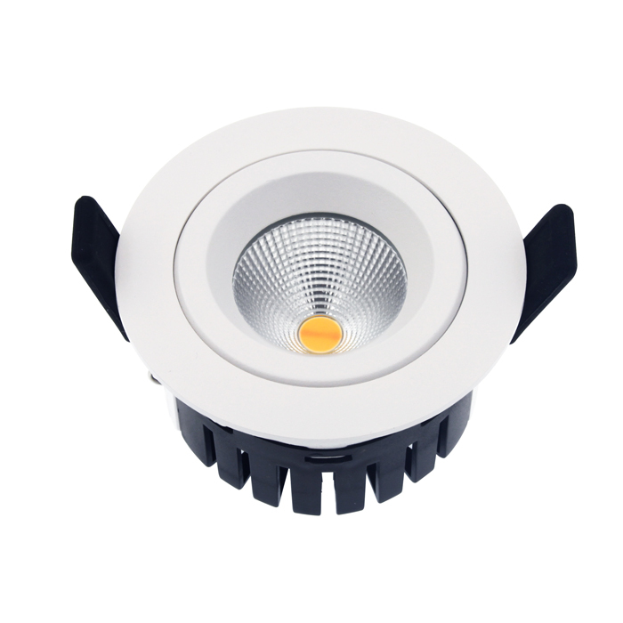 Empotrable led barato luz de techo downlight incluyendo Conductor Comercial para proyecto