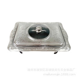 Custom Insulated Food Stove Circular Detachable Lid For Hotel Outdoor Picnic Alcohol Stove - Product Image 3