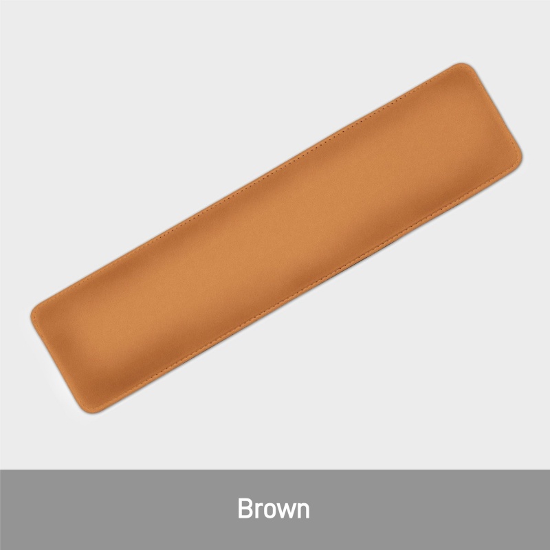Repose-clavier marron
