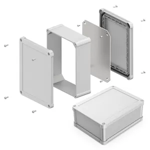 Yonggu L06B 150*115mm caja de proyecto de alta calidad personalizada electrónica de aluminio fundido a presión Fabricación de Caja impermeable