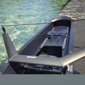 Bateau à rames <span class=keywords><strong>FISA</strong></span> 1X: bateau de course de concurrents en fibre de carbone - Product Image 2
