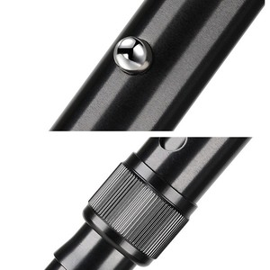 Aluminum Alloy Adjustable Telescopic Cane With 10 Height <b>Levels</b> For Elderly Rehabilitation - Product Image 1